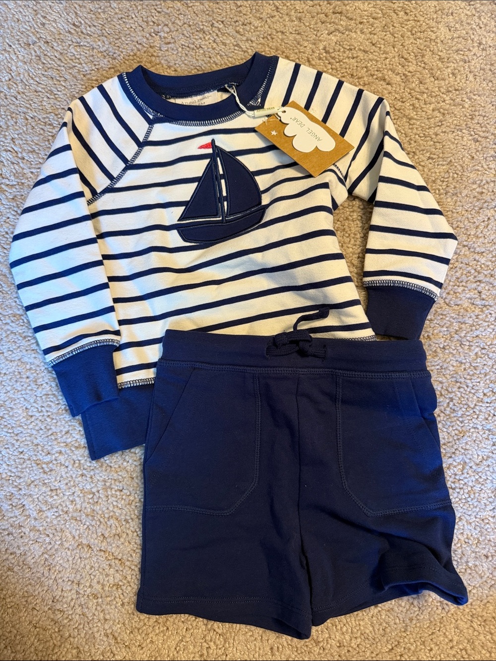 Angel Dear NWT Sailboat set.